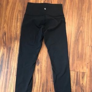 LuLuLemon Wunder Train High-Rise Tight 28" FLuo